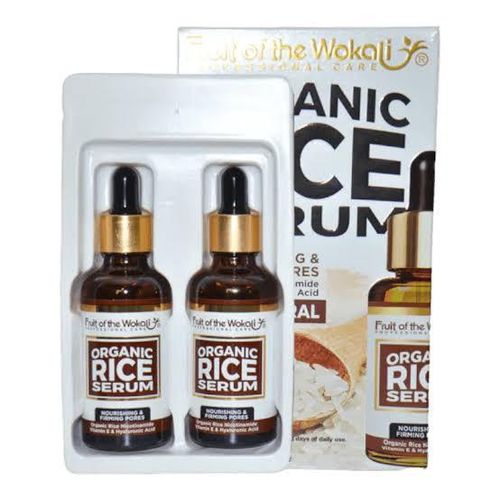Wokali Rice Serum – Nourishing & Pore Firming - 2 Bottles