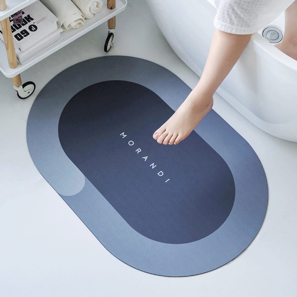 Pack of 2 - Non-Slip Bath Mats - Quick dry (Random Colors)