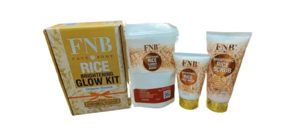 FNB Rice 3-in-1 Whitening & Brightening Glow Kit
