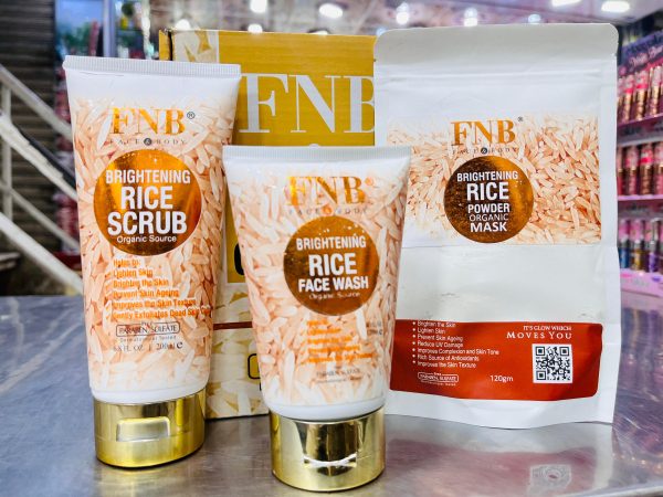 FNB Rice 3-in-1 Whitening & Brightening Glow Kit
