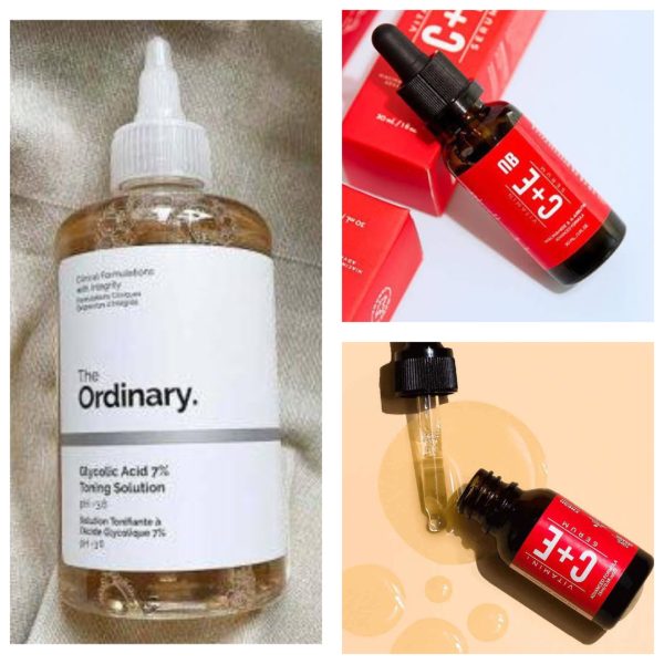 Pack of 2 – The Ordinary Glycolic Acid 240ml + Nirvana Botanics- Vitamin C Serum 15ml
