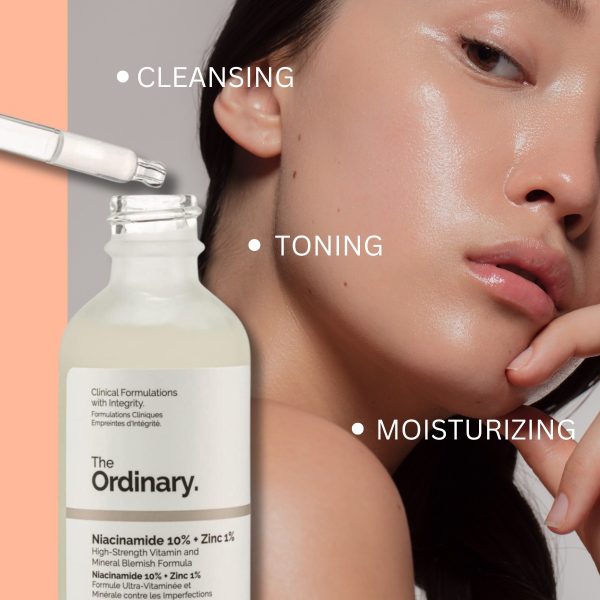 (PACK OF 3) – The Ordinary Glycolic Acid Toner, Niacinamide Serum & Glutathione Brightening Cream - Glow Boost Skin Care