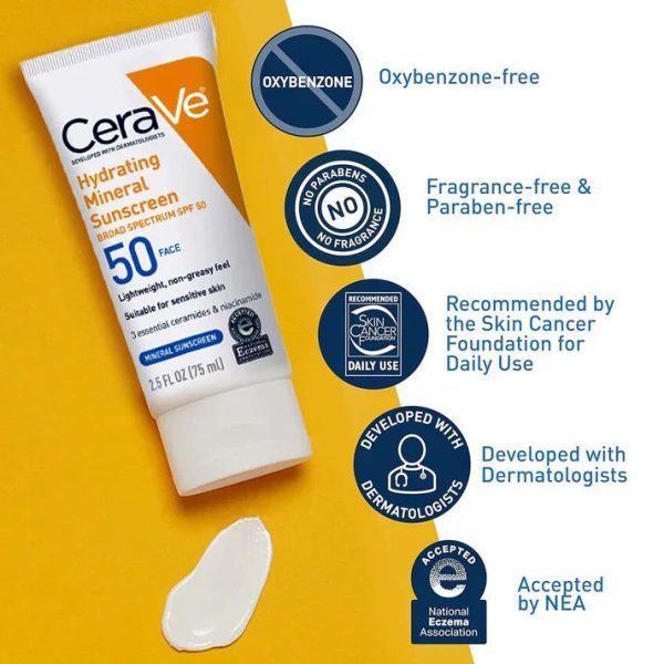 Cerave 4 In 1 Skincare Kit - Night Cream, Sunblock, Cleanser & Serum