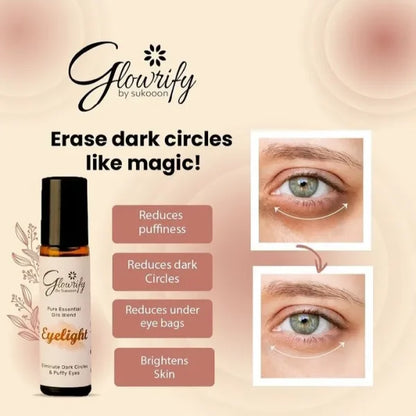 Glowrify Eyelight Roll-On Serum – Cure Dark Circles & Puffy eyes