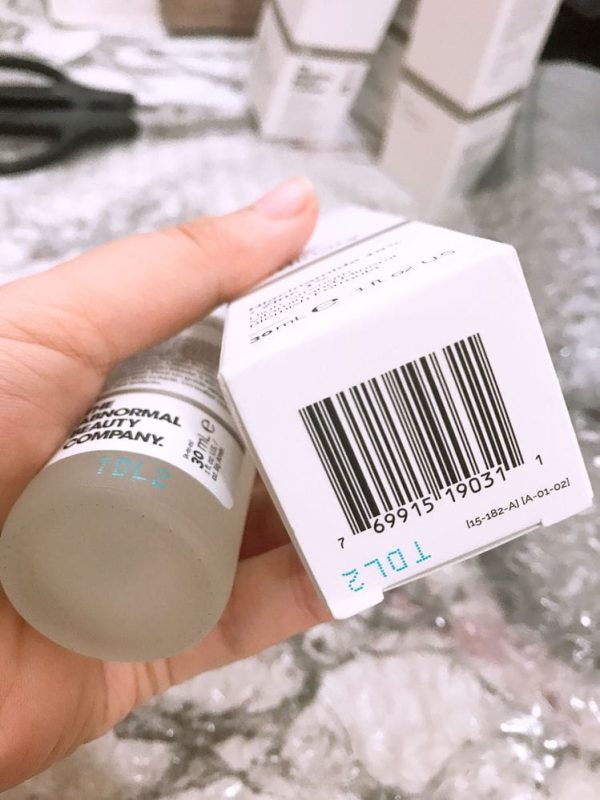 The Ordinary Niacinamide 10% + Zinc 1 % – 30ml (WITH BATCH CODE)